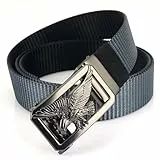 YUEZHAN Gürtel Männer Doppelseitige Automatische Schnalle Taktische Nylon Gürtel Adler Muster Leinwand Gürtel Männlich Militär Training Bund 3