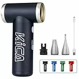 Kica JetFan 2S Elektrische Staubgebläse aus Metall – 117000 U/min, Mini Air Duster mit Stufenloser Regelung & Turbotaste, Tragbares Druckluftspray für PC, Auto, Büro, Sofa – Schwarz (JetFan 2 Upgrade)