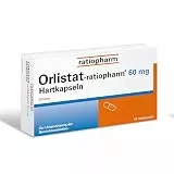 Orlistat-ratiopharm® 60 mg Hartkapseln: Unterstützt die Gewichtsabnahme bei Übergewicht ab einem BMI von mindestens 28. 42 Hartkapseln