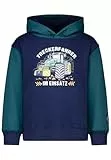 SALT AND PEPPER Jungen Kapuzenpullover mit Trekker Stick und Print Motiv