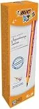 BIC Kids 919263 Bleistifte für Einsteiger, 12 Stück, Rosa