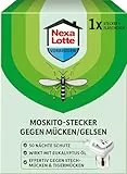 Nexa Lotte Elektro-Verdampfer, 1 Set, gegen Stechmücken und Tigermücken | Effektiver Mückenschutz mit Zitroneneukalyptusöl für Schlafzimmer und Wohnzimmer, grün