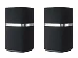 B&W Bowers & Wilkins B&W MM-1 HiFi PC Lautsprecherpaar (Audioübertragung via USB) schwarz/Aluminium