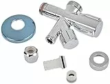 Schell PA2850IA Kombinations-Eckventil Comfort 1/2' verchromt mit Rückflussverhinderer