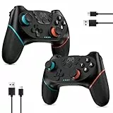 Reddening Switch 2 Controller für Switch/Switch 2/Switch Lite/Switch OLED,Switch Controller mit Doppel Vibration,Switch 2 Pro Controller mit 6 Achsen Gyro,Hall Joystick,Aufwachen,Turbo