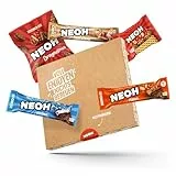 NEOH Zero Added Sugar Low Carb Produkt Mix | Waffel, Crisp n Cream, Riegel und Drageekekse | 1g Zucker, 3g Netto-Kohlenhydrate pro Produkt | Alternative zu herkömmlichen Süßigkeiten | Probierpaket Mix