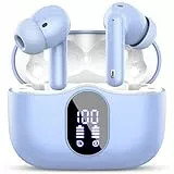 Btootos Bluetooth Kopfhörer, Kopfhörer Kabellos Bluetooth 5.4 Sport In Ear Kopfhörer mit 4 Mikrofon, 40 std Spielzeit, LED-Anzeige, ENC Lärmreduzierung, Tiefer Bass Ohrhörer für Arbeit und Studium