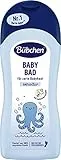 Bübchen Baby Bad, 1000 ml – milder cremig-weicher Schaum für Babys, pflegendes Kinderbad zur sanften Reinigung zarter Babyhaut, ohne Silikone