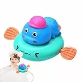 Erconsso Badespielzeug Tiere - Spielzeug Mit Zugleine Für Die Badewanne | Badespielzeug,Für Kinder Mädchen Kinderbetreuungseinrichtungen Kindergarten Badewanne Hallenbad Wassertisch Kita