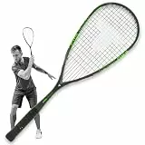 Talbot-Torro Squash-Schläger PRO 6000 - Ultraleicht & kraftvoll I Carbon4 I Offensiv-Plus für maximale Ballbeschleunigung I Besaitet & spielbereit I Für fortgeschrittene Spieler