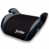 PETEX 'Max' Kindersitzerhöhung Sitzerhöhung nach i-Size Norm R129, Kindersitz/Autositz für Kinder, grau, 1 Stück