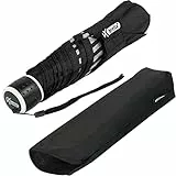 iX-brella Mini ultra light Taschenschirm Reflex Sicherheitsschirm - extra leicht - schwarz