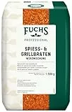 Fuchs Professional - Spieß- und Grillbraten Würzmischung | Gewürz für Spießgerichte, auch für Gemüsespieße geeignet | Profi-Qualität für Großverbraucher | 1,5 kg im recyclebaren Beutel
