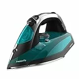 Cecotec Dampfbügeleisen Fast&Furious 5020 Force, 2600 W, Ultrarutschfeste Sohle, Kratzfest, Dauerdampf 60 g/m, Dampfstoß 210 g/min, Tropfstopp, Präzisionsspitze