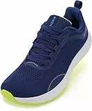 WHITIN Herren Zero Drop Laufschuhe + breite Zehenbox, Blau, 45 breit, blau, 44 EU