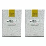 Küper Selection Meersalz - 1000g grobes Salz zum Würzen und Verfeinern - ohne Zusätze oder chemische Nachbehandlung (Packung mit 2)
