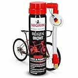 NIGRIN Fahrrad Reifendicht, sofortige Pannenhilfe, geeignet für alle gängingen Ventile, 75 ml