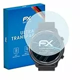 atFoliX Schutzfolie kompatibel mit Voigoo Smartwatch 1,3 Inch Folie, ultraklare FX Displayschutzfolie (3X)