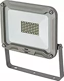 Brennenstuhl LED Strahler JARO 5050 (50W, 4400lm, 6500K, IP65, LED-Außenstrahler zur Wandmontage aus Aluminium)