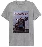 cotton division Herren Mehildrts005 T-Shirt, Grau meliert, M