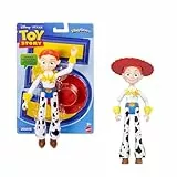 Mattel Disney Pixar Toy Story 5 Jessie-Actionfigur ca. 22 cm großes Cowgirl, 12 Bewegungspunkte, Playscale, filmgetreu, Abnehmbarer Hut, JKV16