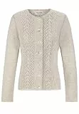 Stockerpoint Strickjacke Mabella I Größe 32-48 I Damen Jacke in elegantem Design mit Zopfmuster & Perlmuttknöpfen I Bequem & warm I Perfekt für Trachten & Festlichkeiten