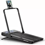 Sportstech Walking Pad mit automatischer Steigung, Laufband für Zuhause, Büro & Schreibtisch, klappbar, leise, Bluetooth, Fernbedienung, bis 130 kg | Heimtrainer Cardio Joggen, sPad500, sPad1000