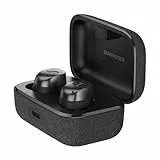 Sennheiser MOMENTUM True Wireless 4 - Smart Earbuds Bluetooth 5.4, kristallklarem Klang, ergonomischem Design, 30 Std. Akkulaufzeit, Adaptive ANC – Schwarz Graphit