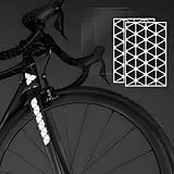 Siegvoll Reflektoren Sticker Set – für Fahrrad, Helm, Kinderwagen, Roller und Motorrad – Selbstklebende Reflektoren-Aufkleber für Dunkelheit - Reflektoren Kinder