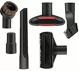 UTIZ 6-teiliges Vakuum-Zubehör-Set für Henry & Shark, 32 mm & 35 mm, mit PP-Kammbürste, flacher Saugdüse, Rundbürste für Pferdehaar, 2-in-1-Werkzeug, Sofa-Düse und einem Adapter