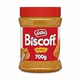 Lotus Biscoff | Süßer Brotaufstrich | Knusprig | Karamellisierter Keksgeschmack | Vegan | Nussfrei | Kein Zusatz von Aromen oder Farbstoffen | PET Glas | 700g