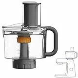 Kenwood MultiPro Küchenmaschine KAH65.000PL, Teigzubehör, 5 Schneidescheiben mit verstellbarer Schneidscheibe, ExpressDice-System, 1,2 L Fassungsvermögen, Zubehörtasche, Silber