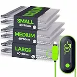 Vacbird Vakuumbeutel für Kleidung mit Elektrischer Pumpe, 6 Stück (3x 40x40, 3x 40x50, 3x40x60), Platzsparend Vakuumierbeutel Kleidung Geeignet für Reisen, Bettwäsche, Umzug, Tägliche Aufbewahrung