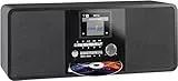 Imperial DABMAN i200 CD Internetradio / DAB+ Radio Digitalradio mit CD Player (Stereo Sound, Internetradio / DAB+ / DAB / UKW, WLAN, LAN, Bluetooth, Aux-In, Line-Out, Spotify) schwarz