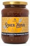 Reiner, Roher Buchweizenhonig – 100% Natürlich mit kräftigem, erdigem Geschmack, Perfekt für Marinaden, Backen und Tee, Ungefiltert, Unbeheizt, Nicht Pasteurisiert, 1 kg