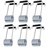 Bessy shop Schmetterlingsfederscharnier,6 Pcs Universal Federtürschließer,Schmetterlingsfeder mit Gummistoßstangen Passt Auf die Meisten Tür Butt Scharnier Pins