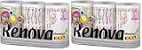 Renova Design Paper Kitchen Towels - XXL, 3 Rolls (Packung mit 2)