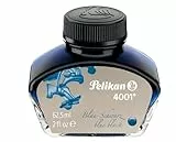 Pelikan Tintenglas Tinte 4001 Blau-Schwarz 62,5 ml, 1 Glas
