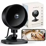 Surfola Überwachungskamera für den Innenbereich, 1080P, Sicherheitskamera für Zuhause, Bewegungs-/Geräuscherkennung, Sicherheitskamera für Zuhause, 2-Wege-Audio, Nachtsicht, Echtzeitalarm