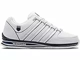 K-Swiss Homme Rinzler Basket, extérieur blanc , 43 EU