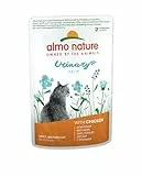 Almo Nature Urinary Help - Nassfutter für ausgewachsene Katzen mit Huhn - 70g, Packung mit 30