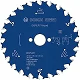 Bosch Accessories Professional Kreissägeblatt Expert für Wood (Holz, 140 x 20 x 1,8 mm, 24 Zähne, Zubehör Kreissäge), blau