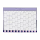 Odernichtoderdoch Wandkalender 2026 „Neuer Tag“ – Kalenderposter im eleganten Design, Plaungshilfe und Deko-Highlight, 70x50 cm, modern, klar, detailverliebt