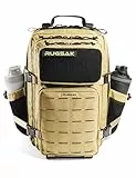 RUGSAK ALPHA Go | Taktischer Rucksack [15-25L] Wasserdicht & EXTREM Robust | Militär Survival Backpack | für Outdoor Arbeit Wandern Camping und Gym | Molle Reiserucksack Herren & Damen