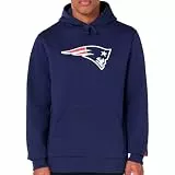 New Era New England Patriots NFL Team Logo Hoody Blau Kapuzenpullover - L
