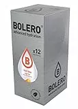 Bolero Drinks Ice Tea Pfirsich 12x9g - Zuckerfreies Getränkepulver mit Stevia & Vitamin C - Vegan Glutenfrei