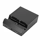 Akozon Ladestation, TV-Adapter für Switch Lite mit Kopfhörer-Schnittstelle, Dockingstation, Ladegerät-Dock-Set, Geeignete Alternative für Seriöse Switch-Dockingstation