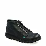 Kickers Kick Hi Y Core, Unisex-Kinder Stiefel, Schwarz (Black), 38 EU