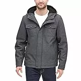DOCKERS Herren Arctic Cloth Sherpa Storm Softshell-Jacke, Graphite Heather Soft Shell, 4X