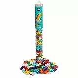 Plus-Plus 9604265 Geniales Konstruktionsspielzeug, Regenbogen, Kreativ-Bausteine Tube, 100 Teile, Mehrfarbig, Mini, PP4265